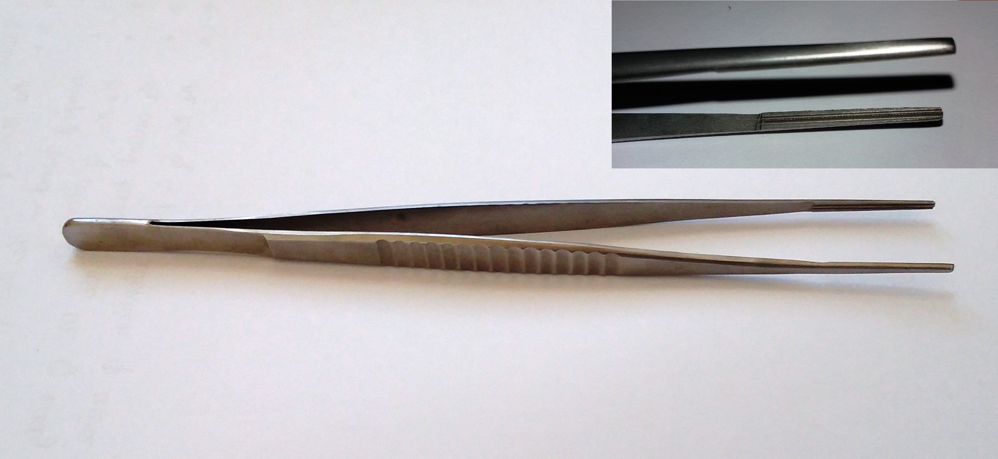 Pinça vascular atraumàtica tipus DeBakey