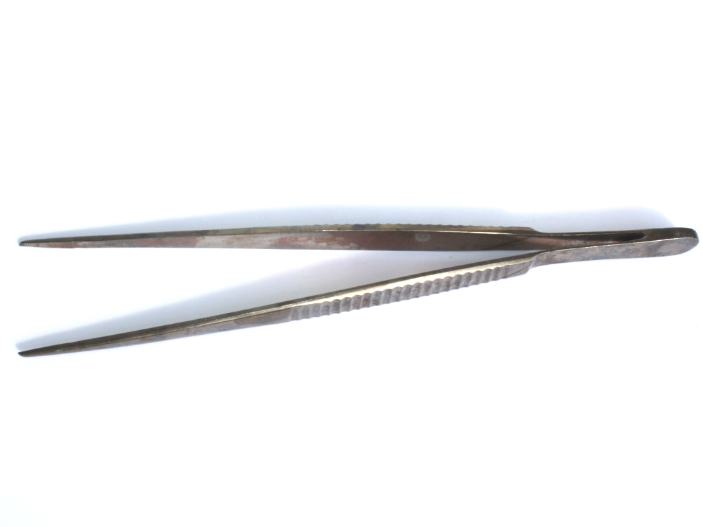 Pinza de disección sin dientes